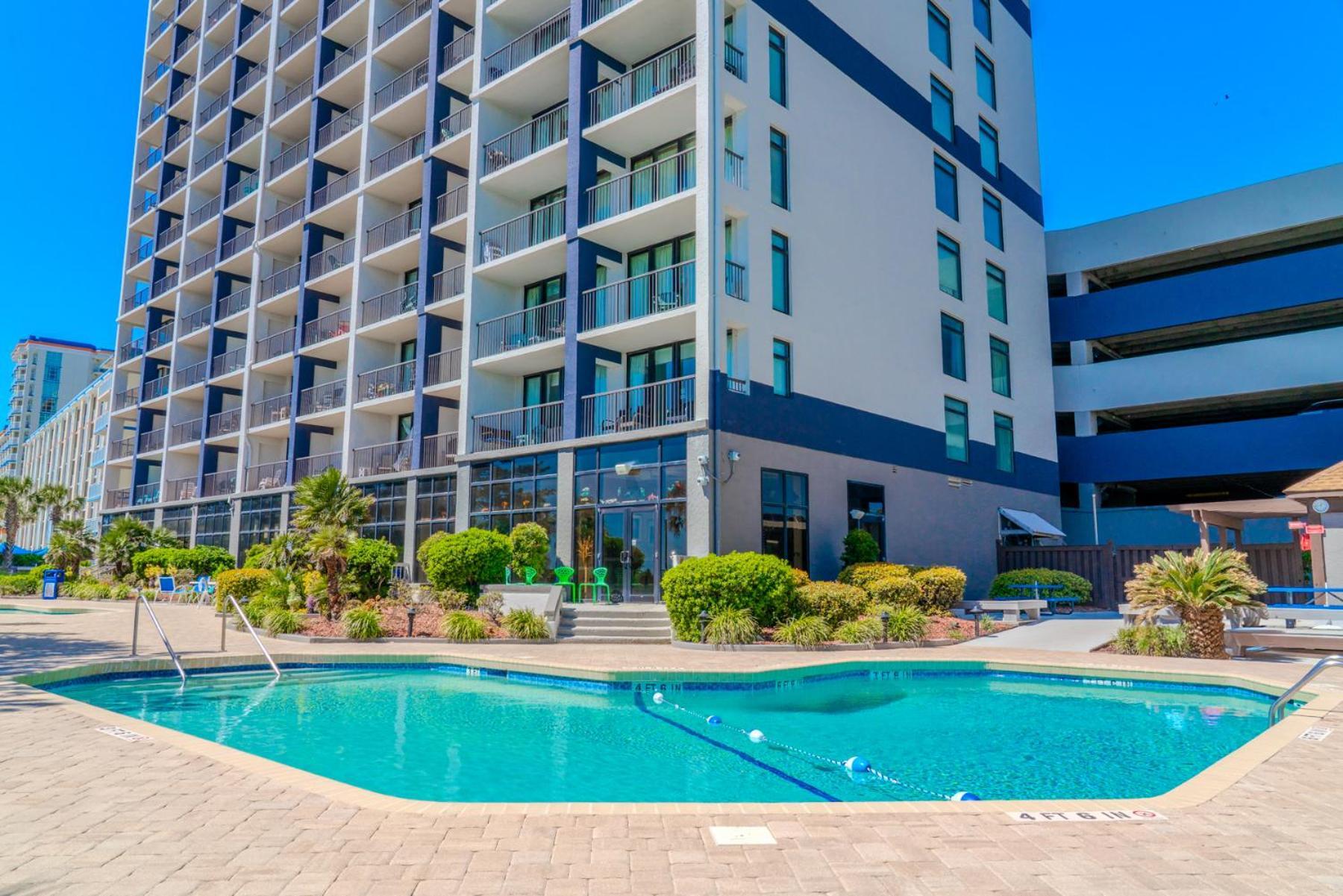 Beach Colony Resort Unit 1405 - Beautiful Oceanfront Condo - 1 Bedroom, 1 Bath - Perfect For 6! Myrtle Beach Dış mekan fotoğraf